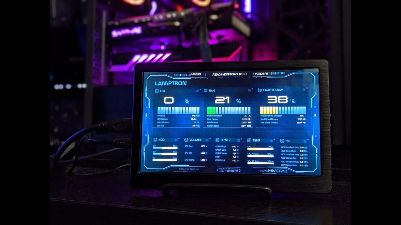 Dedicated hardware diagnostic suite displaying benchmarking analytics on dual monitors